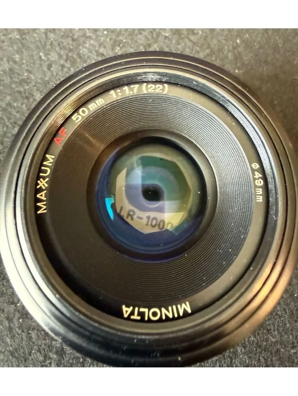 Minolta Maxxum AF 50mm f/1.7 Prime Lens Sony A Mount 49mm Made in Japan